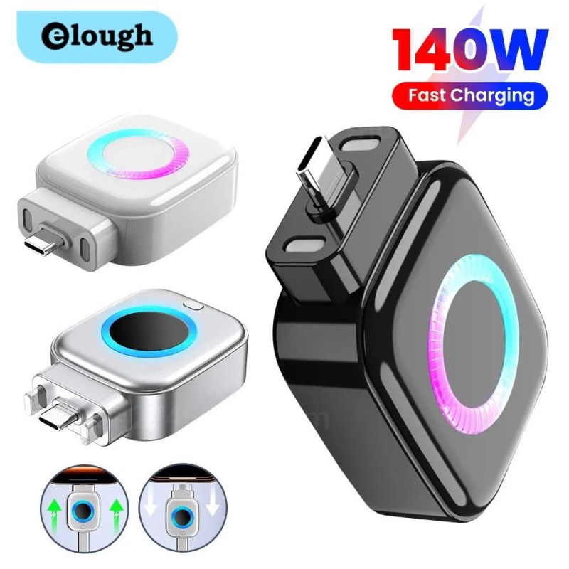  140W Type-C Auto Power-Off Fast Charging Adapter with Smart Battery Protection