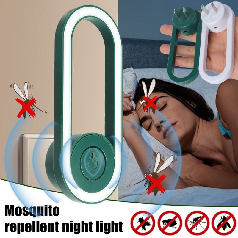 Ultrasonic Mosquito Killer Electronic Mosquito Repellent with Nightlight