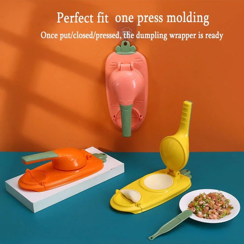 2-in-1 Magic Pitha Maker – Dumpling & Pitha Wrapper Presser Manual Kitchen Tool