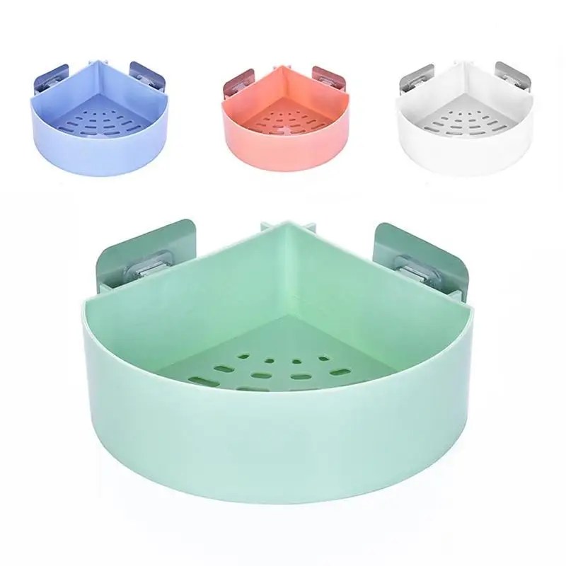 Bathroom Wall Corner Rack Storage Organizer Holder