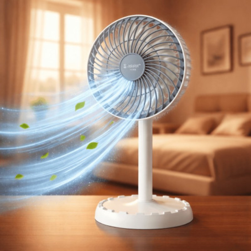 JY-2218 Rechargeable Professional Mini Desk Fan ( 000643 )