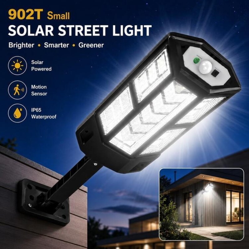 Lumen Powerful Solar LED Light Outdoor Motion Sensor 4 Mode Waterproof Solar Garden Light – 000989