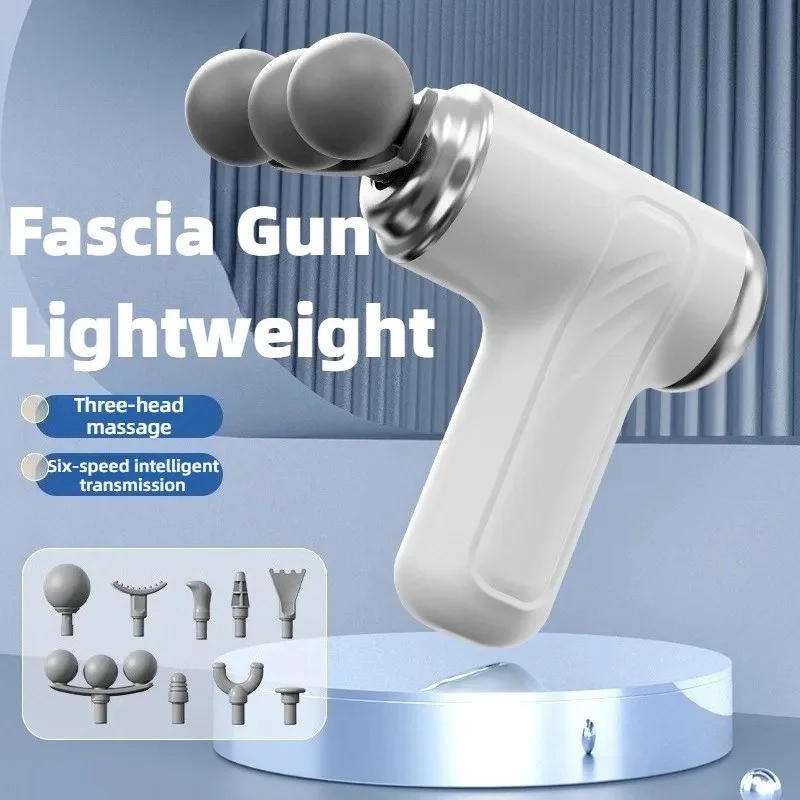 Powerful Mini Massage Gun – Quiet Electric Muscle Massager & Deep Tissue Percussion Massage Device