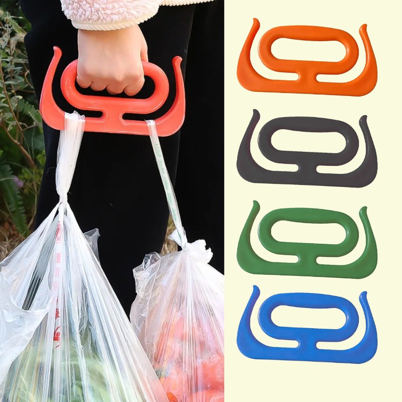 2PCS Portable Bag Grip Grocery Bag Carrier Handle-000279