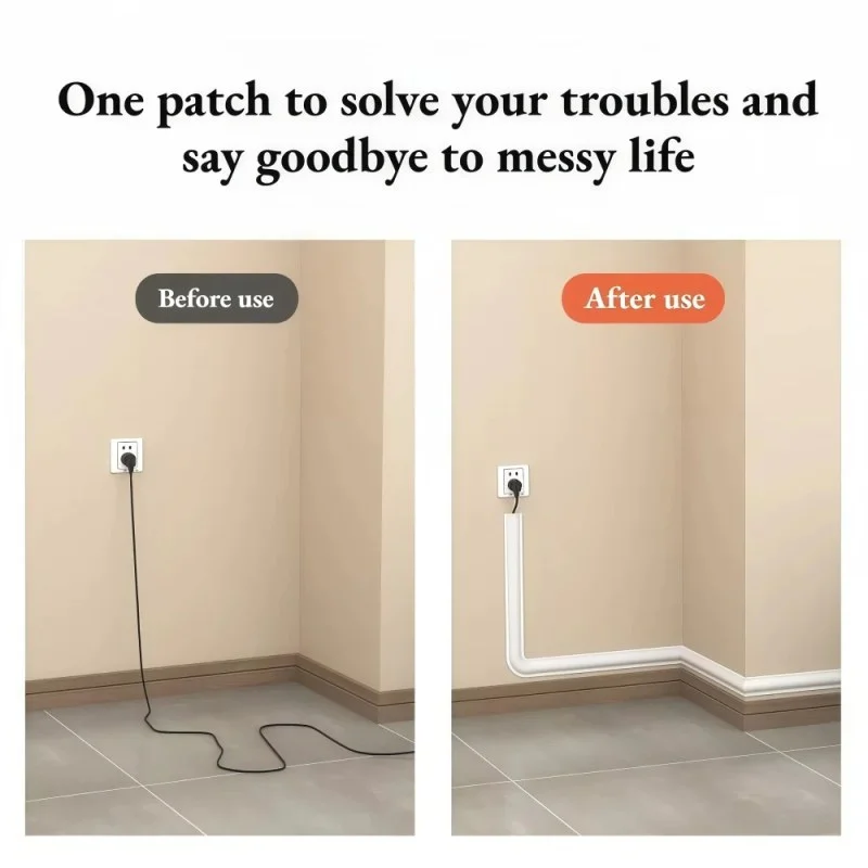 3M Self-Adhesive Cable Protector – PVC Wire Protection Strip - 000997