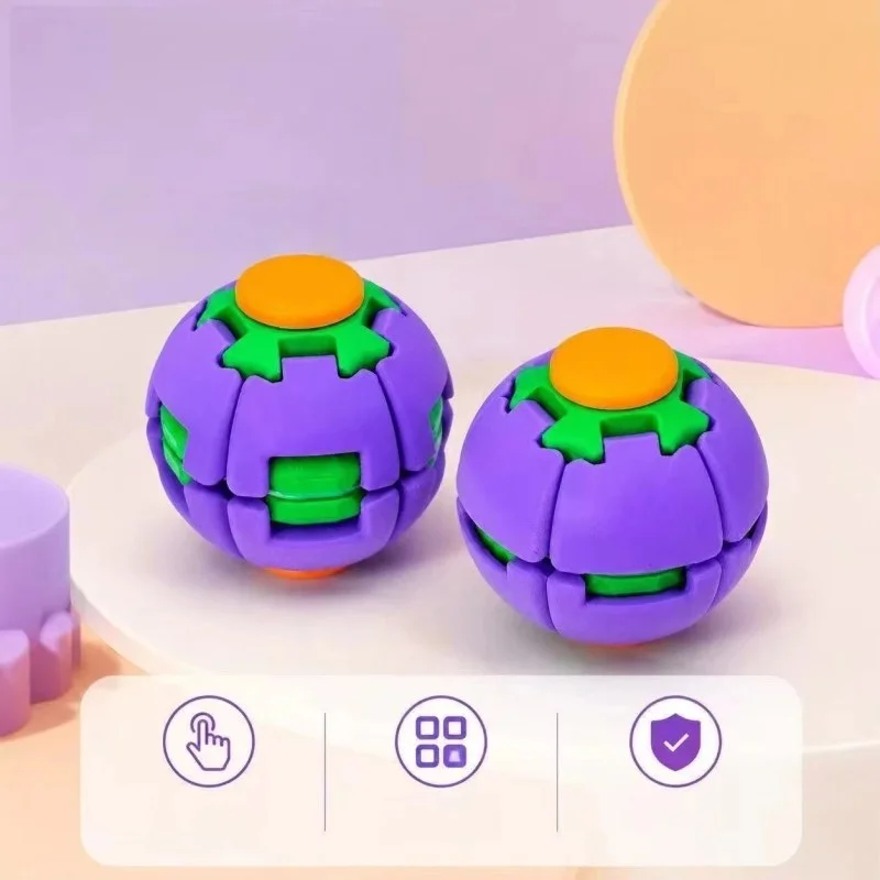 Fingertip Rotating Ball – 3D Printed Stress Relief Toy