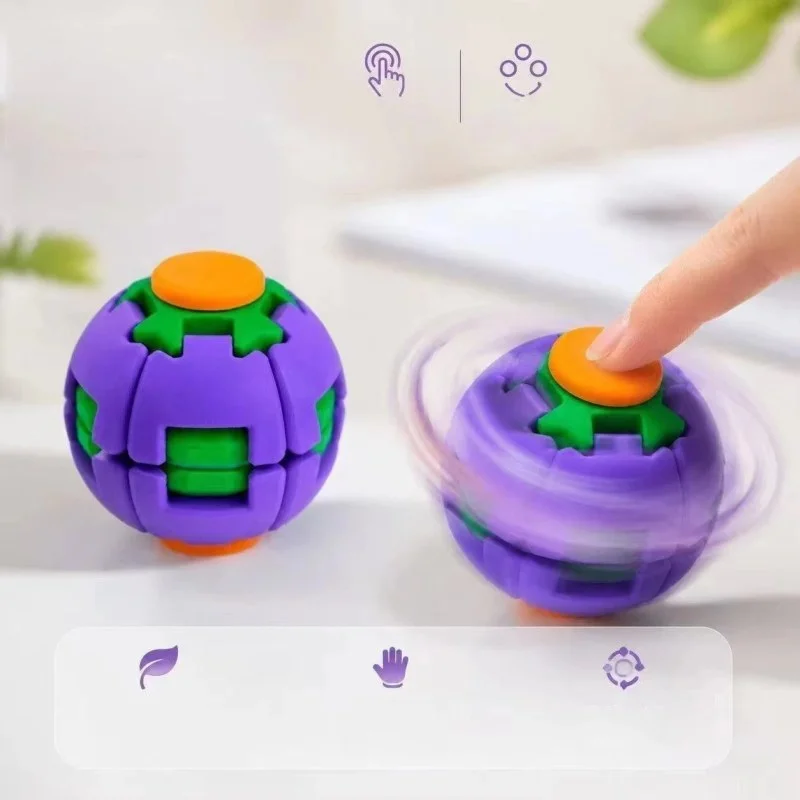Fingertip Rotating Ball – 3D Printed Stress Relief Toy