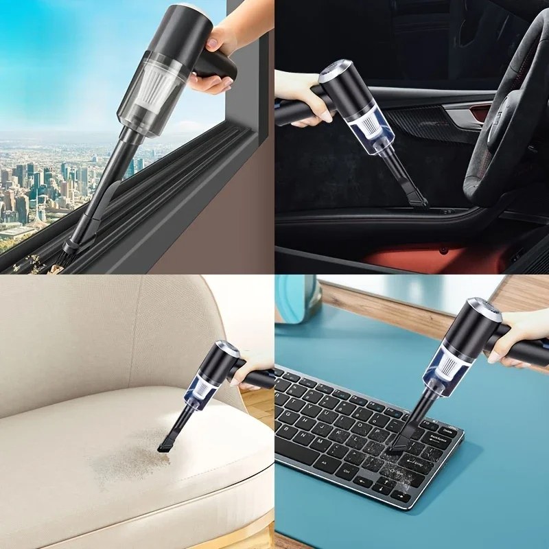 High Power Wireless Car Vacuum Cleaner | Portable Handheld Vacuum with Strong Suction