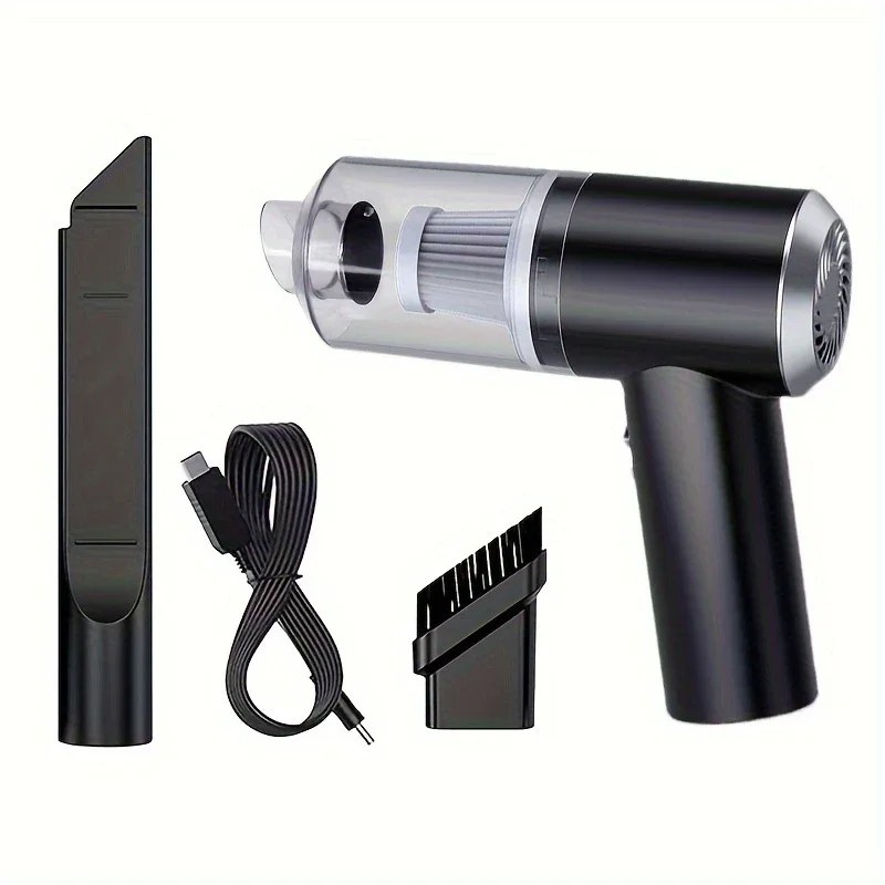 High Power Wireless Car Vacuum Cleaner | Portable Handheld Vacuum with Strong Suction