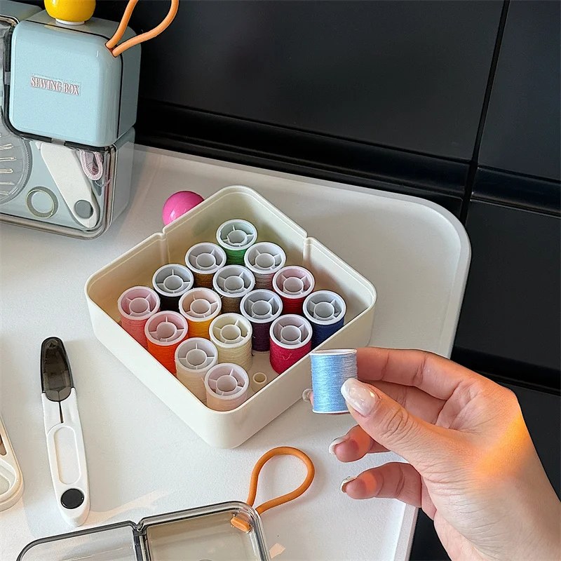 Multi-Functional Portable Household Sewing Box | Compact Sewing Kit