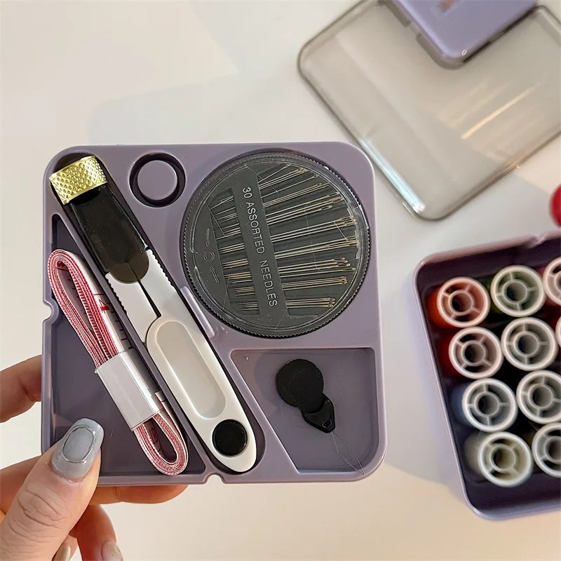 Multi-Functional Portable Household Sewing Box | Compact Sewing Kit