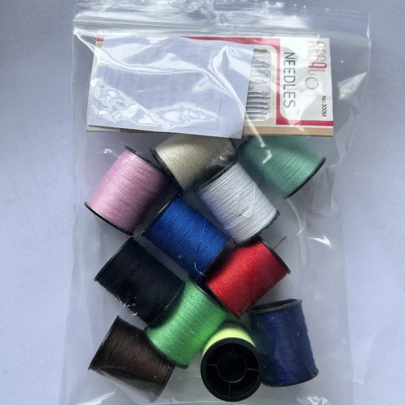 17Pcs Sewing Kit | Portable Needle & Thread Set for DIY & Home Repair