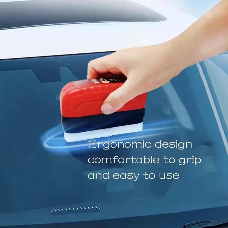 Car Glass Oil Film Remover – Windshield Cleaner & Automotive Glass Water Spot Removal Fluid