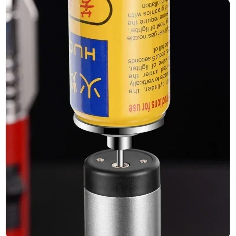 High Temperature Welding Gun Windproof Strong Red Flame Butane Gas Torch Lighter