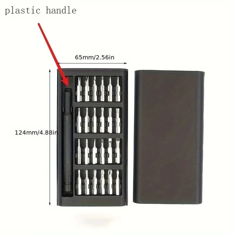 25-in-1 Mini Precision Screwdriver Set – Flathead & Phillips Screwdriver Bits