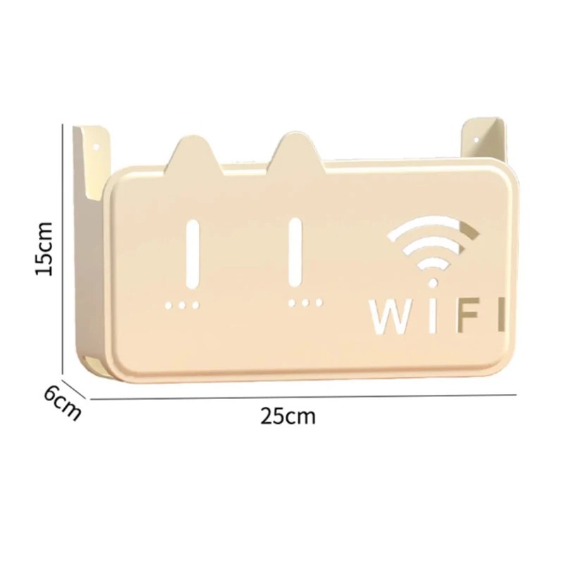  Smart Self Adhesive WiFi Router Cover Box – No Drill, Dustproof