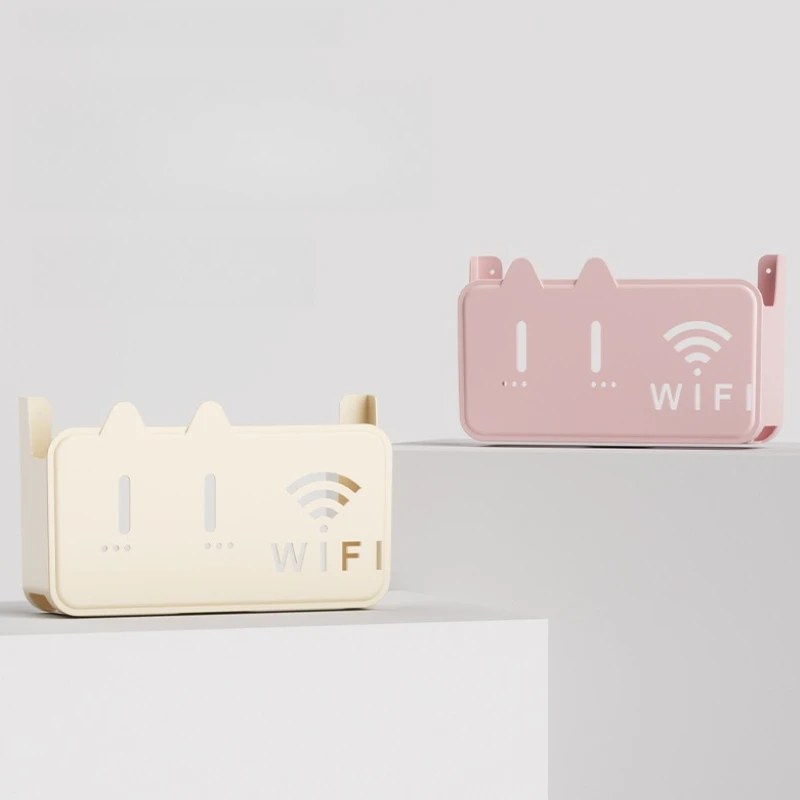  Smart Self Adhesive WiFi Router Cover Box – No Drill, Dustproof