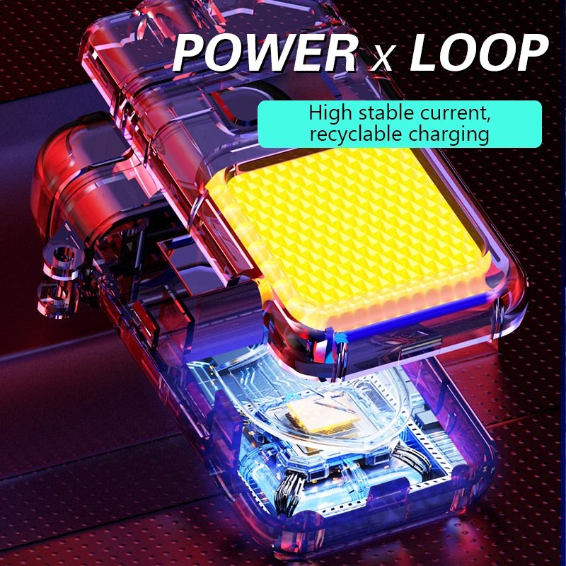  Multi-function Electric Wire Waterproof With Emergency Keychain Light Portable Mini Rechargeable Cigarette