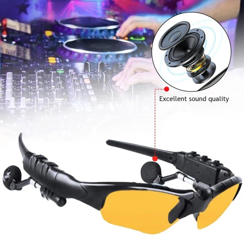 Bluetooth Glasses 2 In 1 Polarized Sunglasses Earphone