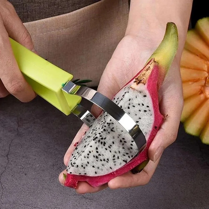 4 in 1 Fruit Carving Knife Cutter | Fruit Platter Decorator & Pulp Separator Tool