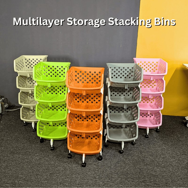 SB Multifunctional Storage Basket – 4 Layer High Capacity Rack
