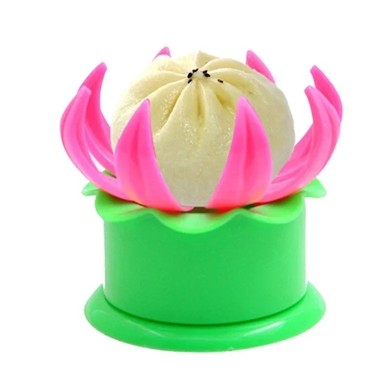2Pcs Dumpling & Baozi Making Mold – Flower Shaped Momo, Bao Bun & Dumpling Maker