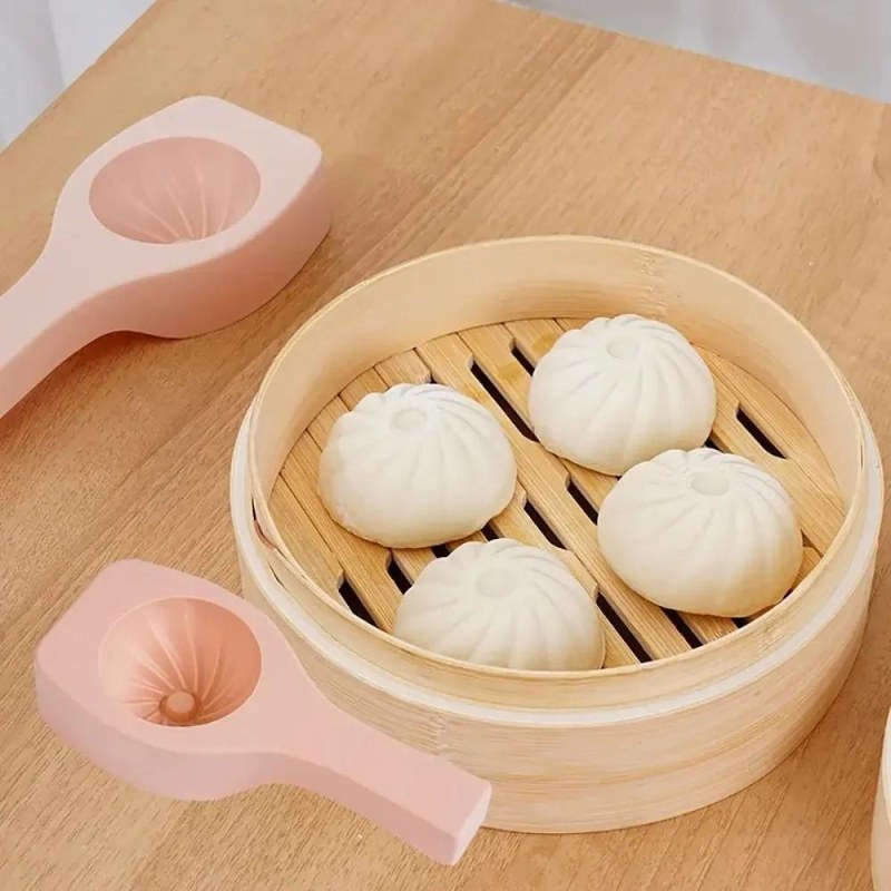 2-Piece Dumpling & Baozi Maker Set – Steamed Bun, Stuffed Bun & Dumpling Molds