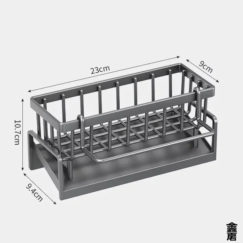 Compact PVC Tap-Mounted Shelf – Sink Organizer with Drainage Rack