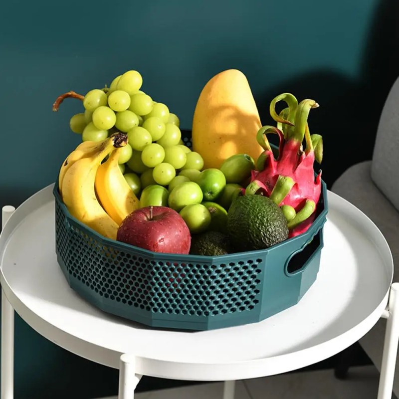 360° Smart Rotating Organizer – Multi-Purpose Rotating Storage Rack for Kitchen, Bathroom & Home