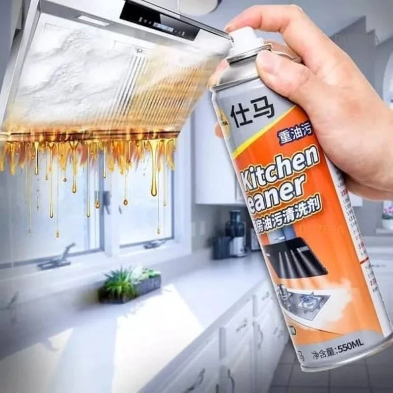 Kitchen Cleaner Spray – Multipurpose Grease & Stain Remover for Kitchen Surfaces