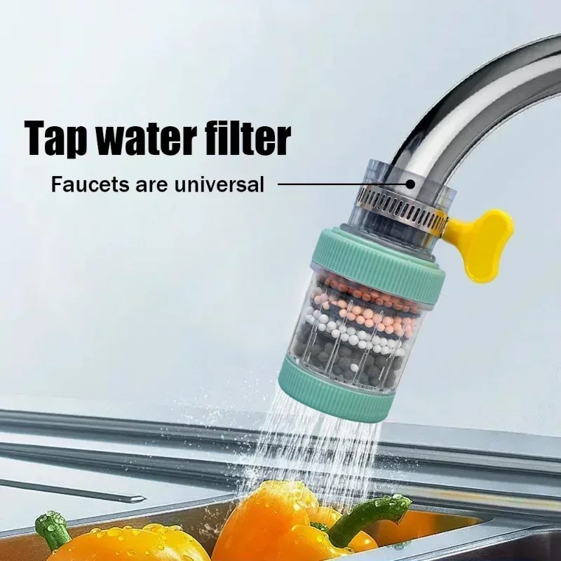 Adjustable Faucet Filter Aerator & Sprayer – Water-Saving Mesh Core Sink Tap Filter