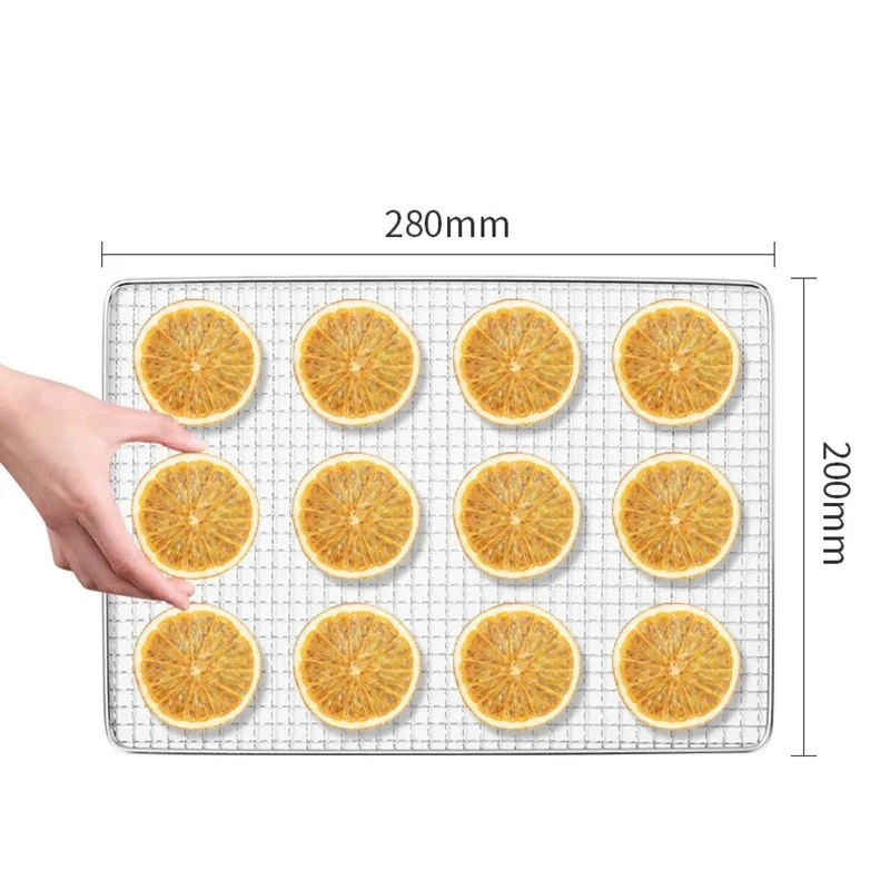 8 Layer Digital Stainless Steel Food Dehydrator Machine – Fruit, Vegetable, Meat & Beef Jerky Dryer - 000998