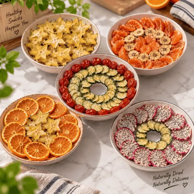 5 Layer Transparent Food Grade Dehydrator Heating Fruit and Vegetable Fruit Pet Meat Dryer Household Dried Fruit Machine-000999