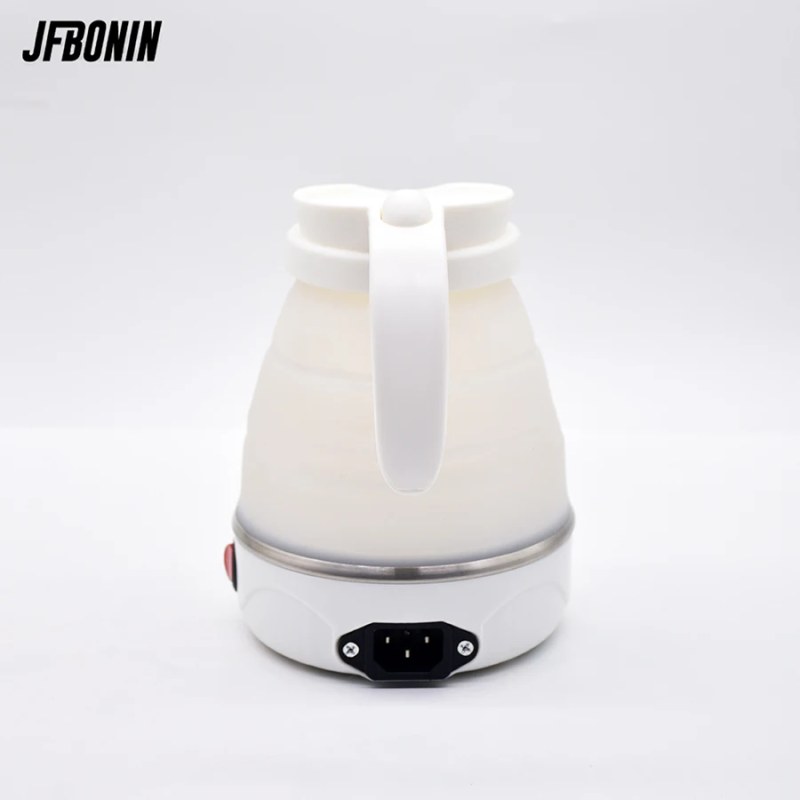 600ML Foldable Electric Travel Kettle – Portable Fast-Heating Water Boiler for Home, Hotel & Camping