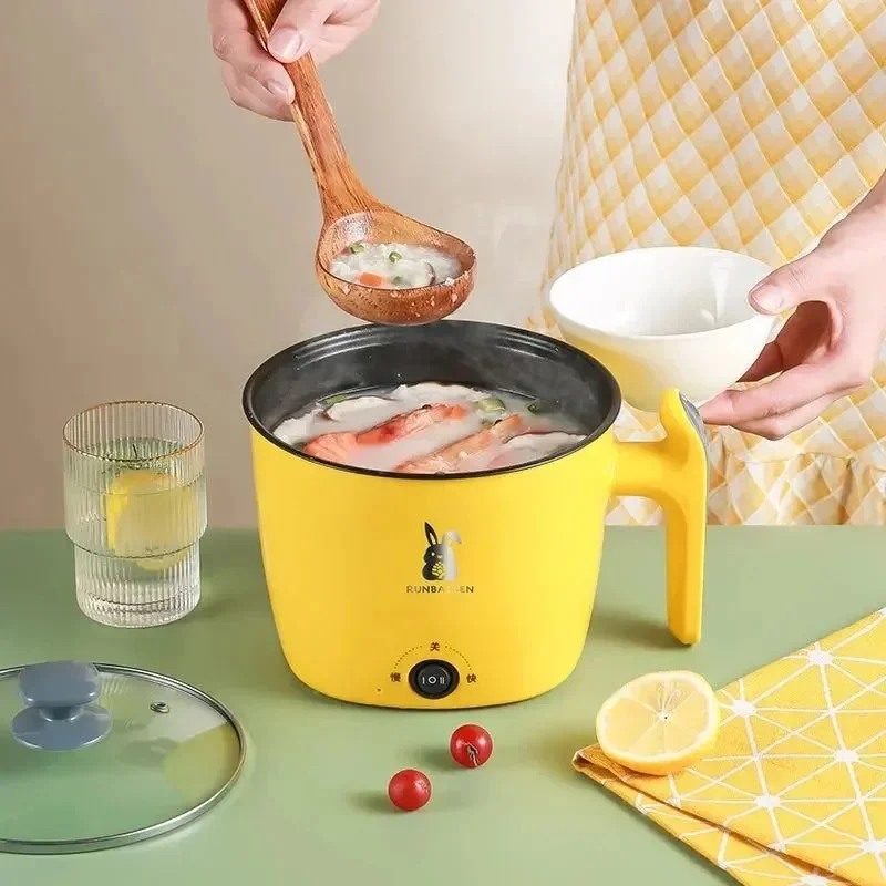 Prestige 22cm Multifunctional Electric Cooking Pot with Steamer – Household Kitchen Hot Pot