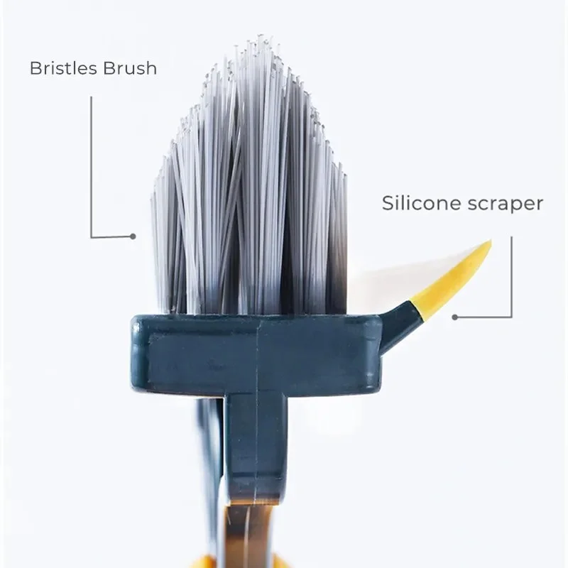 Long Handle Bathroom Floor Brush | Tile, Wall & Toilet Cleaning Brush
