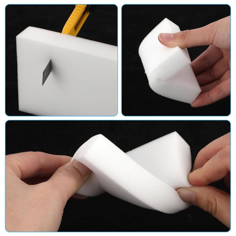10Pcs Melamine Cleaning Sponges – Extra Thick & Long Lasting Magic Sponge Erasers