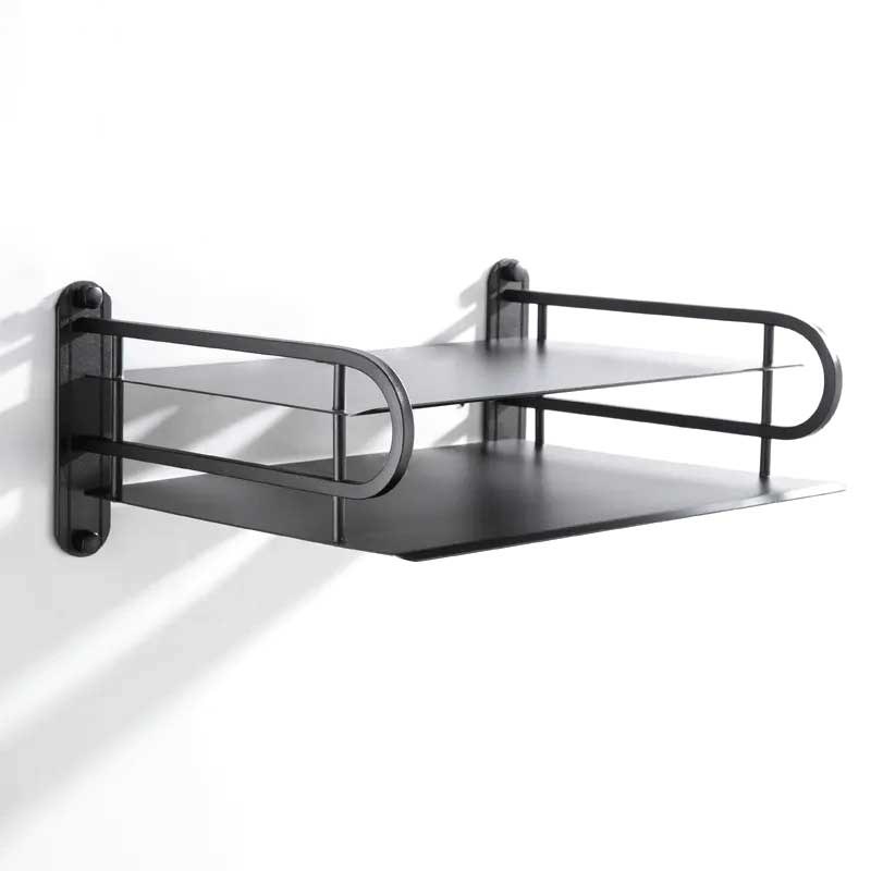 Multi-Layer Wall Mounted Router Stand | WiFi Router Holder with Storage Shelf Organizer