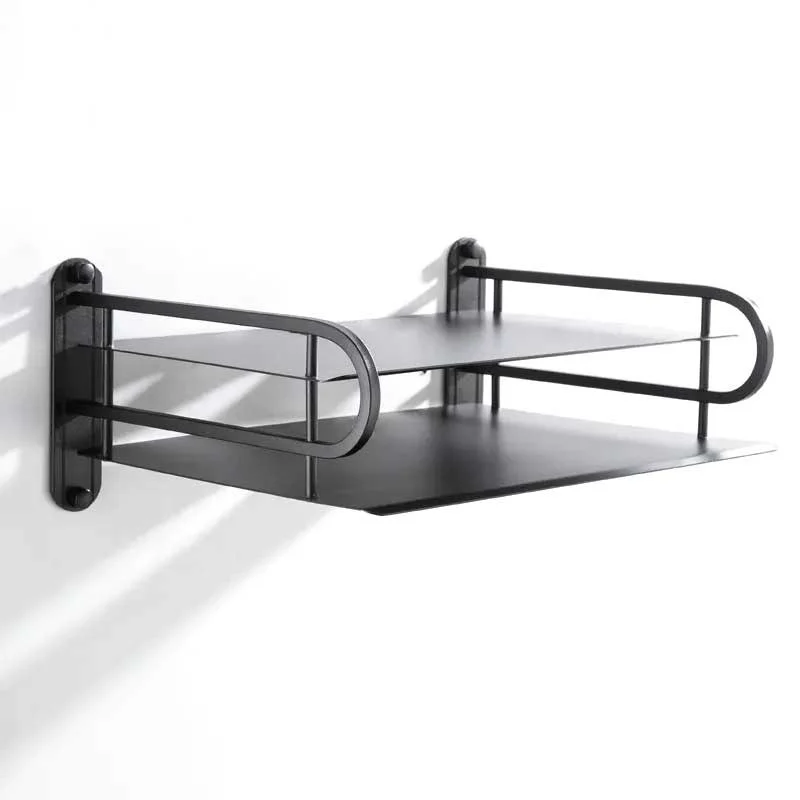 Multi-Layer Wall Mounted Router Stand | WiFi Router Holder with Storage Shelf Organizer