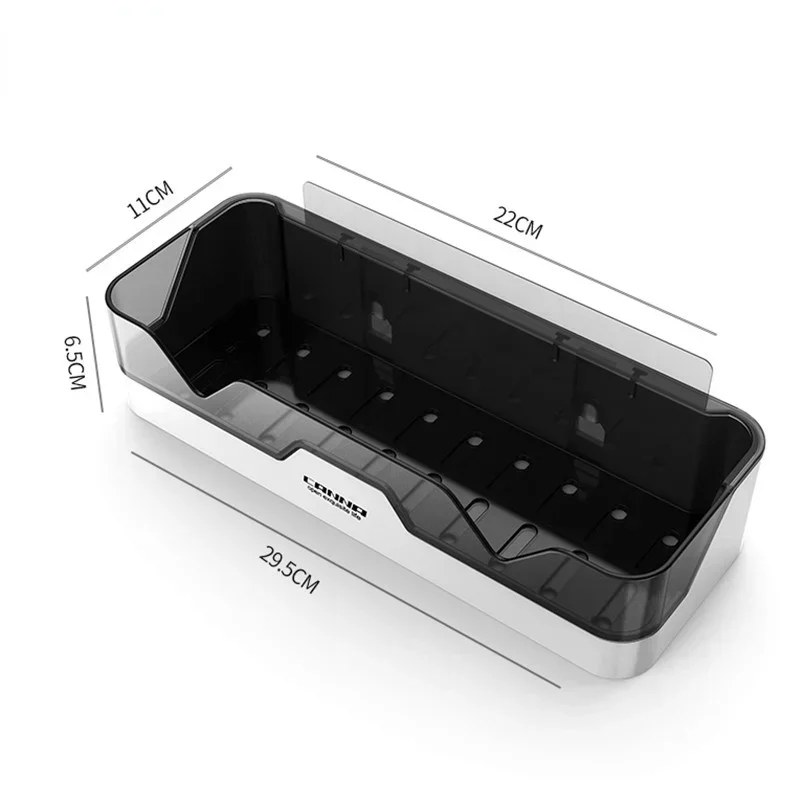 Wall Mount Bathroom Shelf Organizer – Space-Saving Shower & Bathroom Storage Rack