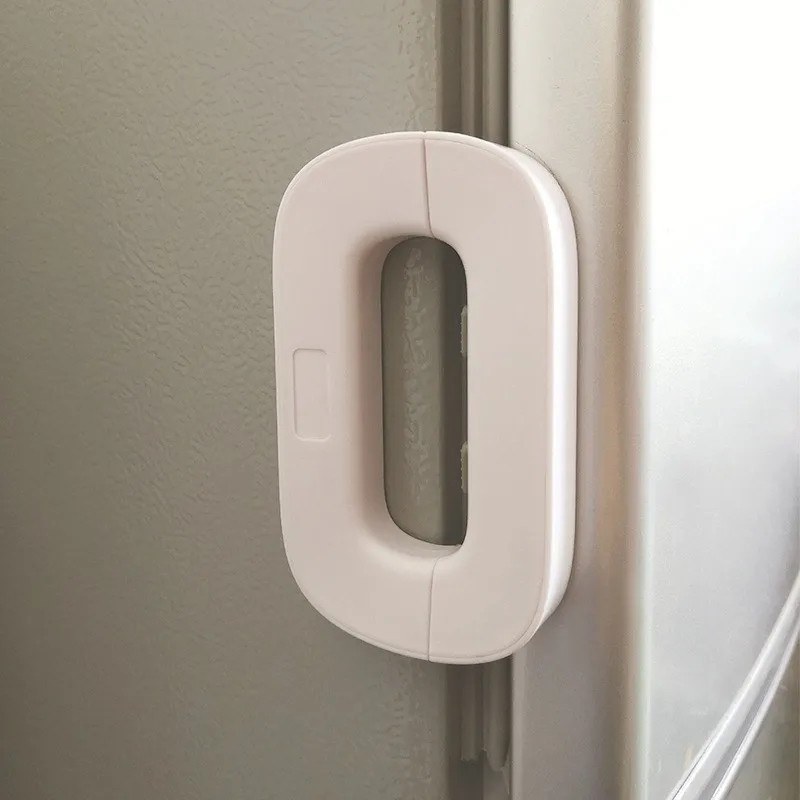 2Pcs Child Safety Refrigerator Lock – Baby Proof Fridge Door Safety Latch & Secure Buckle