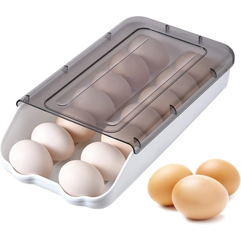  2PCS Smart Egg Storage Box