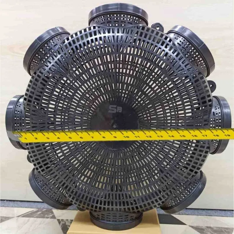  8 Hole Premium Quality 19.5 Outdoor Fishing Trap ( ৮ মুখের ১৯.৫ ইঞ্চি বড়ো সাইজের মাছ ধরার চ্যাঁই)