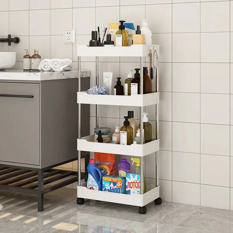 Wide Type High Capacity Multi Purpose Trolly Rack Multifunctional Movable Storage