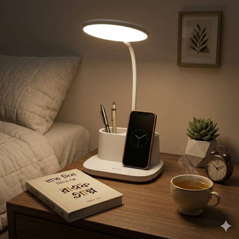YG-8049D Portable USB Rechargeable LED Folding Desk Reading Table Lamp