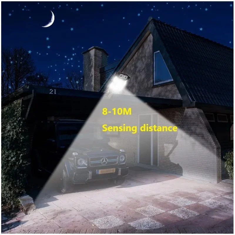 Lumen Powerful Solar LED Light Outdoor Motion Sensor 4 Mode Waterproof Solar Garden Light – 000989