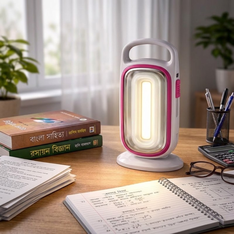 Joykaly YG-7925U Rechargeable Emergency LED Light Round Tube Desk Lamp