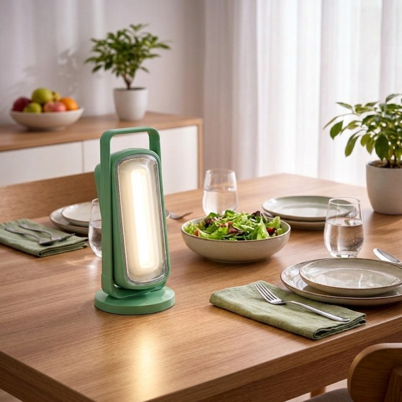 Joykaly YG-8011U Rechargeable Emergency LED Light Round Tube Desk Lamp