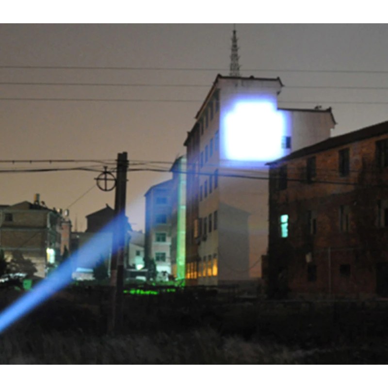 Geepas GP-007 Rechargeable LED Flashlight Torch – Portable High-Power Emergency Light