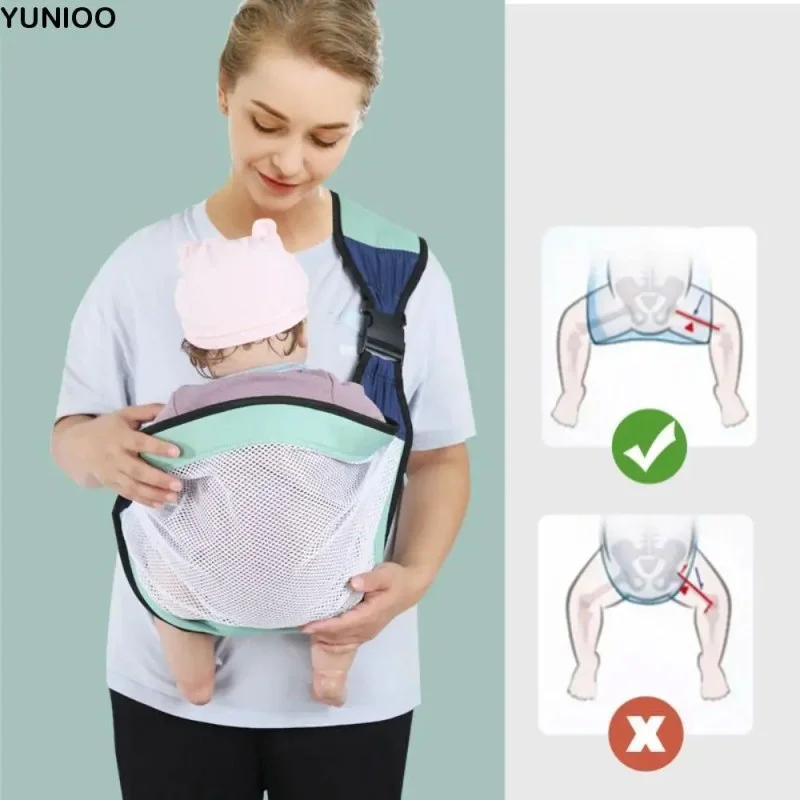 Lightweight Breathable Baby Carrier | Front Carry Newborn Baby Carrier (Up to 20kg)